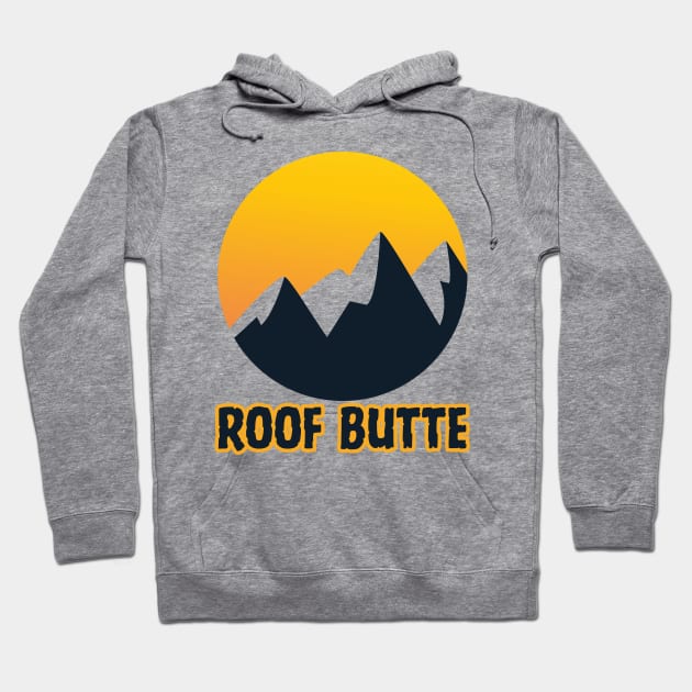 Roof Butte Hoodie by Canada Cities